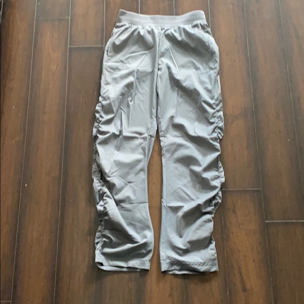 Lightweight grey track pants